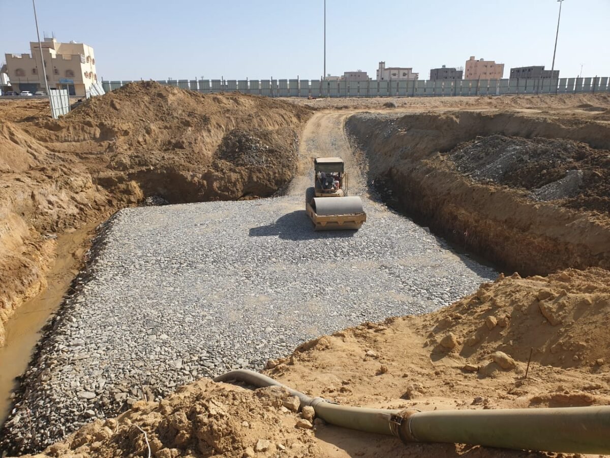 Infrastructure Work - Dar Alfadah Contracting
